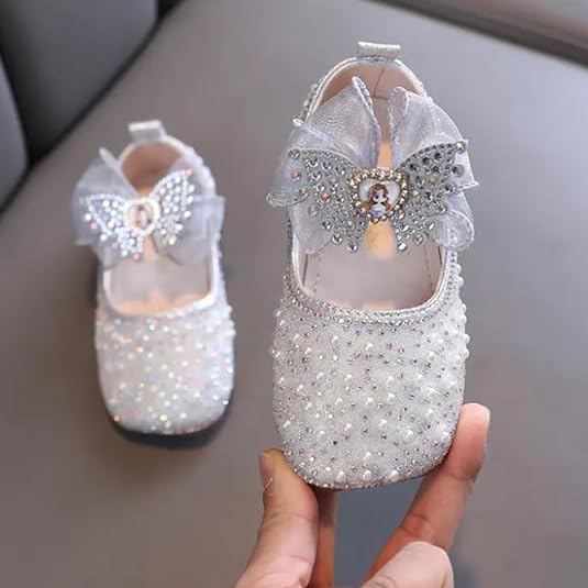 Girls Princess Shoes Sequined Mary Jane Shoes Special Occasions, Weddings, Parties2