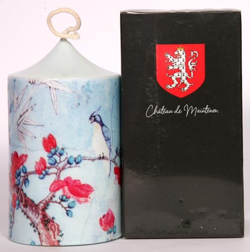 Bougie bleue pastel Cabinet Chinois Château de Maintenon