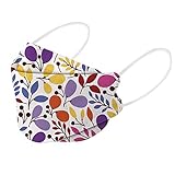 【Dehnbar】Mit dehnbaren, verstellbaren Ohrschlaufen für enge Passform, einfach zu tragen und auszuziehen.