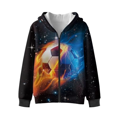 Kids Zip Up Hoodie Boys Girls Full Zipper Hooded Sweatshirt Youth Fleece Long Sleeve Fall Winter Outfits3