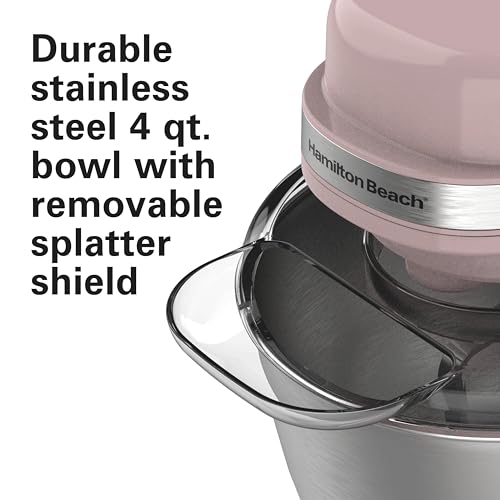 Hamilton Beach 4 Quart Electric Stand Mixer With 7 Speeds - image 5
