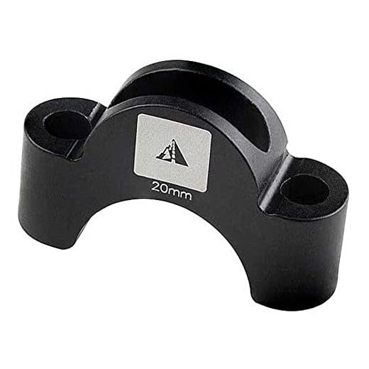 Profile Designs Aerobar Bracket Riser Kit Black, Black, 50mm