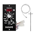 Digital Thermostat Kit Replacement Parts, Compatible with Traeger Pellet Grills, Digital Thermometer Pro Controller, with 7" Temperature Sensor