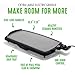 GreenLife 20” Extra Large Electric Griddle, Non-Toxic PFAS & PFOA-Free Ceramic Nonstick, Temperature Control, Quick Even Heating, Removable Drip Tray, Pancakes, Eggs, Sausage, Easy Clean, Black