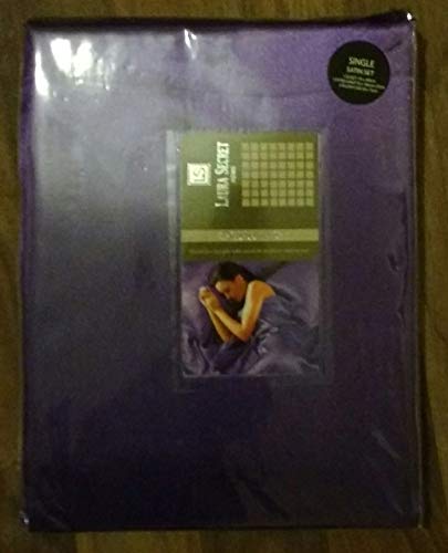 Viola satin standard dimensione copripiumino