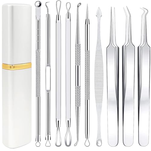 Boxoyx 10-Piece Pimple Popper Tool Kit