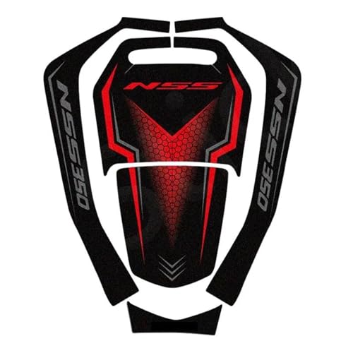 Autocollants de protection de réservoir Forza 350 NSS, grip de réservoir rouge moto