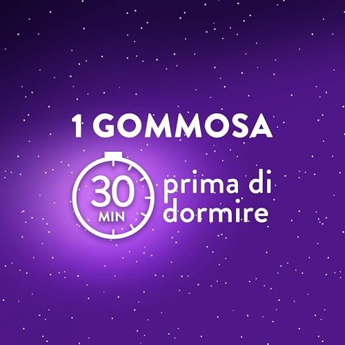 ZzzQuil Natura Melatonina Integratore per Dormire, Gusto Mango e Banana, Con Valeriana, Camomilla, Vitamina B6 e Estratti alle Erbe, 72 Gommose - Immagine 3