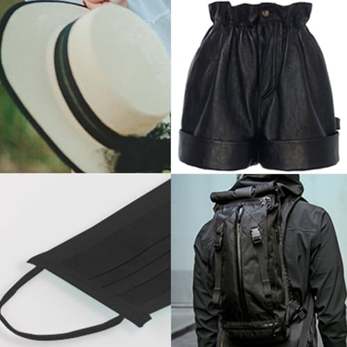 image for Airisoer Elastic Band for Sewing, 1/4 Inch x 12 Yards High Elasticity 