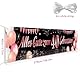 40. Geburtstag Dekoration Roségold Schwarz, 40 Geburtstag Mann Frau Deko, Hintergrund Banner, Happy 40th Birthday Banner, Geburtstagsbanner 40 Jahre, Geburtstagsfeier Deko 40 * 270cm