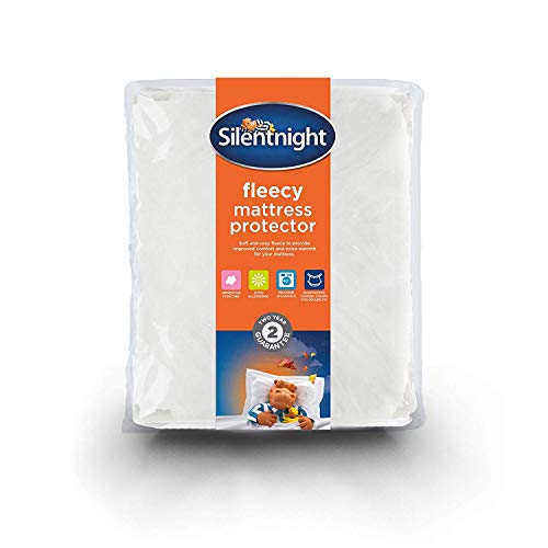 Price comparison product image Silentnight Fleecy Mattress Protector,  Fleece,  White