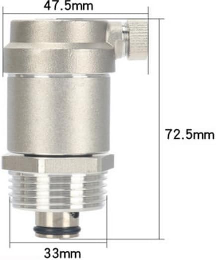 安全弁ステンレス鋼1/8in 1/4in 3/8in 1/2inガス高圧安全バルブ圧力リリーフバルブ工業用60-350psi 1個 BSP オス 304 ステンレス 自動エアベント 安全リリース 圧力リリーフバルブ パイプライン 給湯(1 BSPT DN25