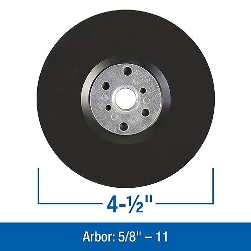 Mercer Industries 325045 4-1/2 Inch X 5/8"-11 Standard Backing Pad thumb #1