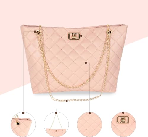 Image of Storite Women's Shoulder Handbag | Stylish PU Leather Tote Purse | Spacious Fashion Bag for Daily Use, Office, Shopping & Parties
