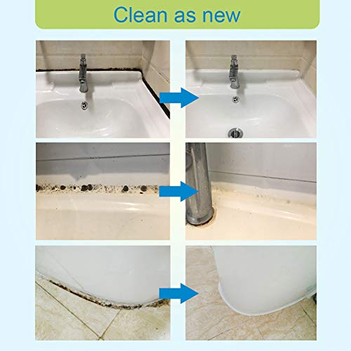 FOLLOWIN Mold and Mildew Stain Remover Gel Household Professional Instant Home Cleaner for Tiles Grout Sealant Bath Sinks Showers - Thumbnail 2