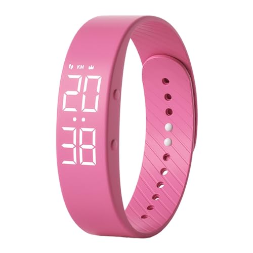 Reloj despertador: dispositivo de recordatorio recargable de silicona portátil, alarma de muñeca vibratoria, temporizador de notificación inteligente, pulsera de despertador silenciosa, accesorio diar