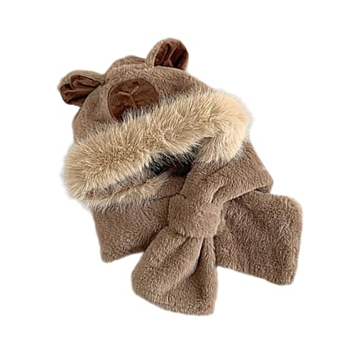 Gorro de felpa para niños cálido y cómodo con protección invernal completa de 1 a 5 años