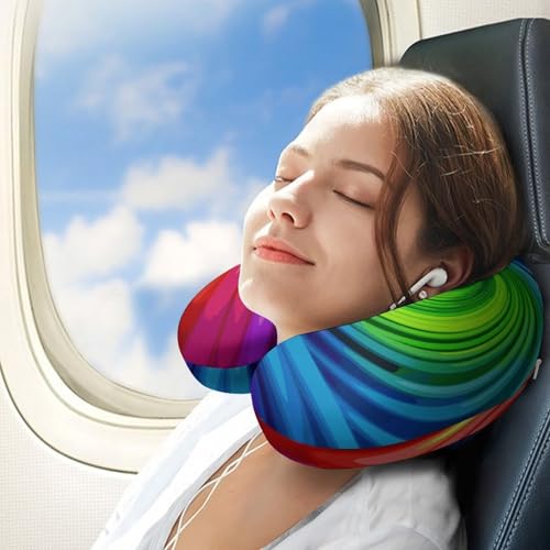 Almohada de viaje espuma viscoelástica 30 cm miniatura 3