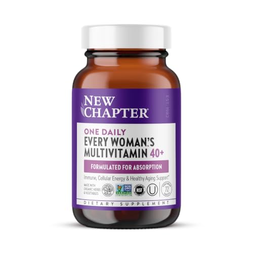 Best Multivitamin for Women Over 40 Perimenopause: Your Complete Guide to Hormonal Balance 3 New Chapter Every Woman's One Daily 40+ Multivitamin, 72 Tablets