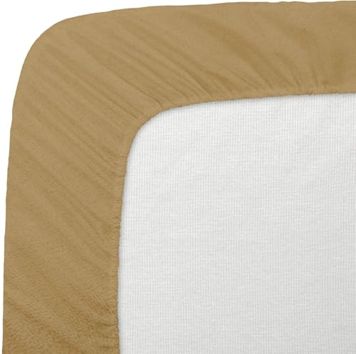 Image of La Verne 100% Waterproof Premium Cotton Feel Mattress Protector Queen Size 78 x 60 Inches | Breathable and Hypoallergenic Ultra Soft Fitted Bed Protector Cover