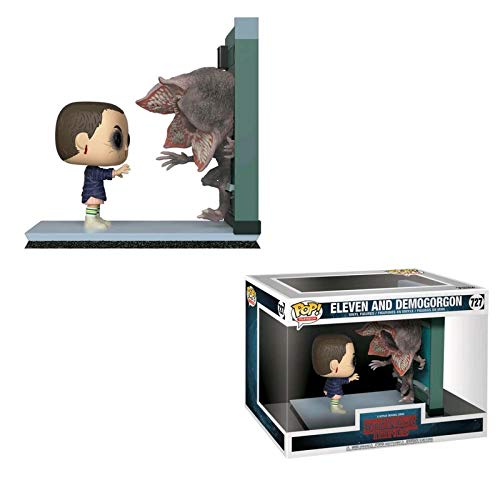 Funko POP! Vinyl 2-Pack: Movie Moments: Stranger Things: Eleven & Demogorgon, Multi - Figuras Miniaturas Coleccionables Para Exhibición - Idea De Regalo - Mercancía Oficial - Fans De TV