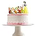 BAIBEI 8 Stück/Set Schneewittchen EI Sieben Zwerge Doll Cake Topper, Szene Dekoration Geburtstag Kuchen Spielzeug Figur Mini Garten Dekoration Figuren Kinder Geschenke