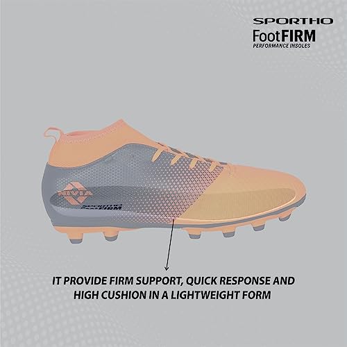 Image of Nivia ASHTANG 2.0 Football Stud Orange