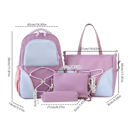 Mochilas escolares de gran capacidad para proteger libros de texto 5
