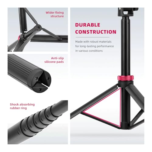 Image of 80in Pocket 3 Selfie Stick Tripod for GoPro Action Camera, Extendable Stand Vlog Mount for DJI Osmo Pocket 3 Action 6 5 Pro 4 3 for Xtra Muse for Insta360 X5 X4 X3 for AKASO DSLR Accessories