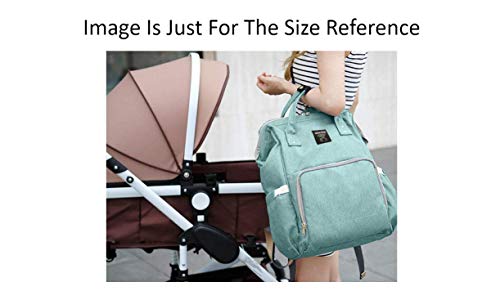 Image of Diaper Bag /Mother Backpack for Travel (Plain Black)