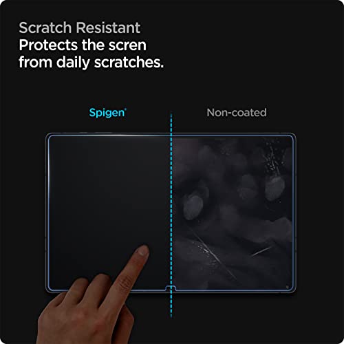 Spigen Ez Fit Tempered Glass Screen Protector Guard For Galaxy Tab S8 Ultra - 1 Pack for Tablet