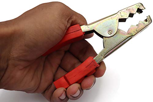 Image of Electronic Spices Heavy Duty Alligator /Crocodile Clamp Set Electrical Battery Clamp Connect (600 AMP) multi