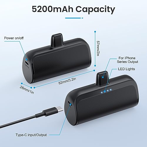 Lanluk POWER BANK For Iphone,5200Mah Portable Phone Charger thumb #6