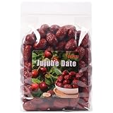 Jujube Dates Fruit,Chinese Red Dates Jujube Dried Date Jujubes 18 oz Juju All-Natural Non-GMO Red Dates 500g Healthy Dried Fruit Snacks for Brewing Tea,dessert, Baking,cooking,etc (jujube-1.1 lb)