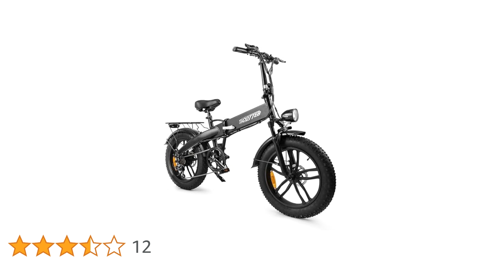 SCOTTEB 電動アシスト自転車 ブラック