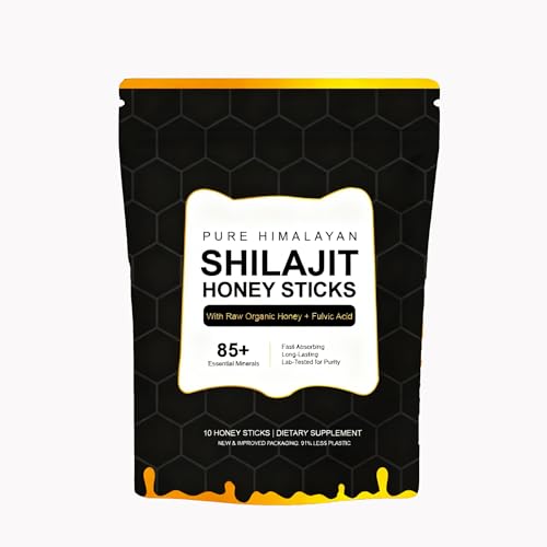 Barritas de miel Xilaizhi (10 barritas): Contienen miel orgánica cruda y ácido fúlvico para una rápida absorción.