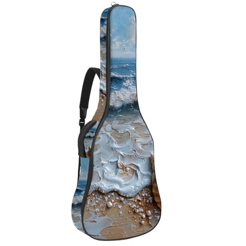 Housse guitare acoustique 101,6 cm anti-rayures pour éviter les chocs de transport