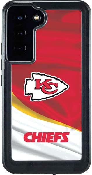 Skinit Waterproof Phone Case Compatible with Galaxy S24 Plus - Officially Licensed NFL Kansas City Chiefs Design