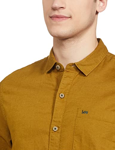 Image of Lee Men's Solid Slim Fit Shirt