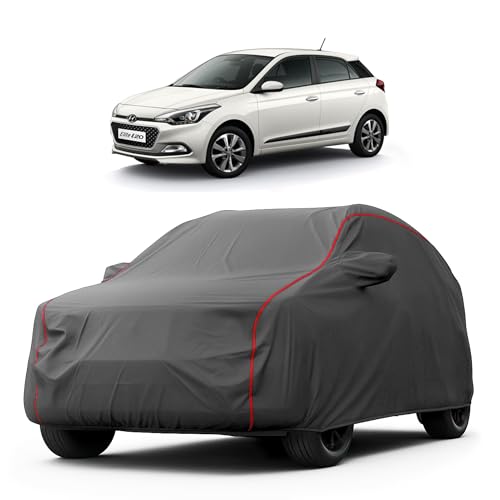 Image of Heavy-Duty Car Cover for Compatible with Hyundai Elite i20 (2014 to 2025 All Models) Deluxe Car Protection Cover - Waterproof & UV-Resistant All-Season Exterior Protection