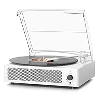 Giradischi Vinile Portatile Bluetooth - 3 Velocità (33/45/78 Giri) | Altoparlanti Integrati | Design Vintage - Foto 14