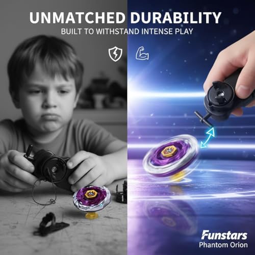 Image of Funstars Phantom Orion B:D Metal Fusion Spinning Top with Launcher(Pink) (BB118)