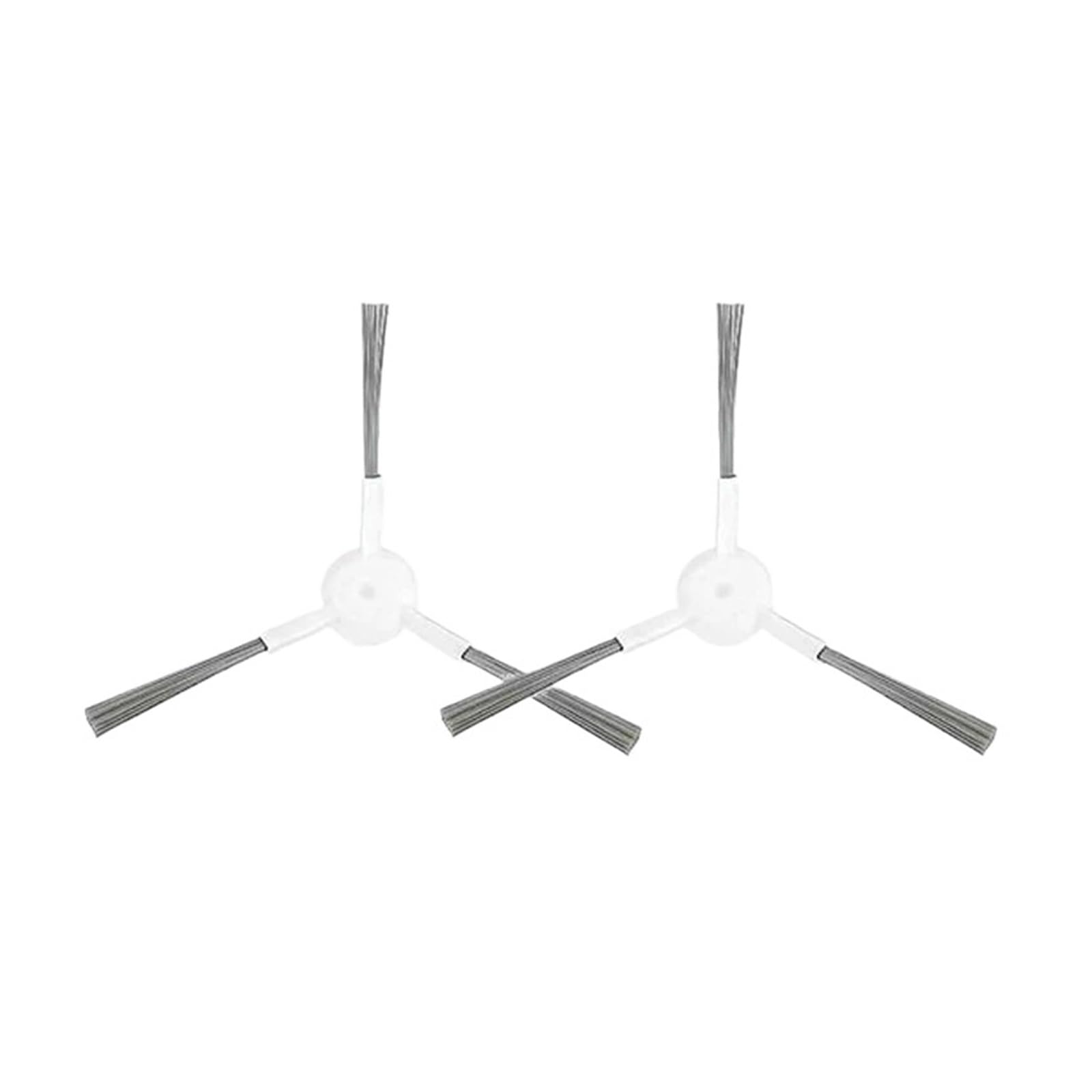 LMRXOFE Replacement Side Brush Compatible With Xiaomi S10+ S10 Plus B108CN B113CN Omni 1S B116 Mop2 C102CN, Robot Vacuum Cleaner Accessory(2 pack gray)