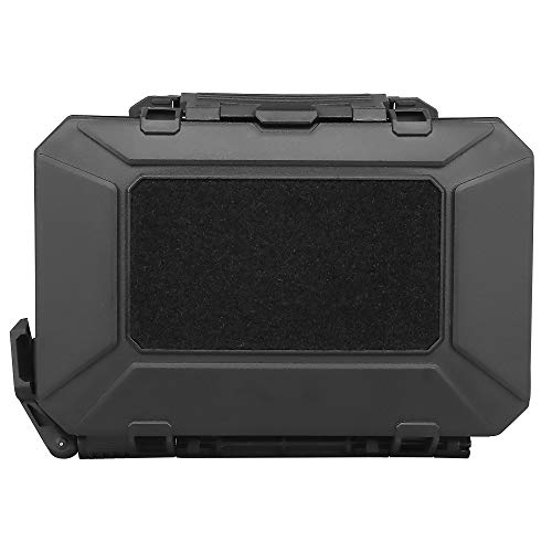 DETECH Maletín táctico de seguridad a prueba de golpes, impermeable, resistente a los impactos, con espuma bloqueable