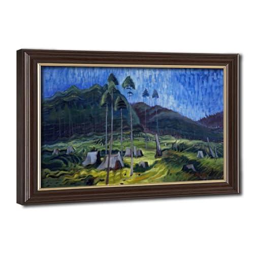 Impression sur toile Emily Carr Odds And Ends | Décoration de bureau 20x30 cm