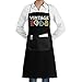 Drempad Delantal Vintage 1968 Adjustable Kitchen Chef Bib Apron with Front Pocket For Mens and Womens
