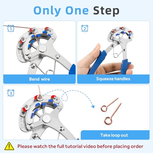 Looper Pliers 3-Size Adjustable