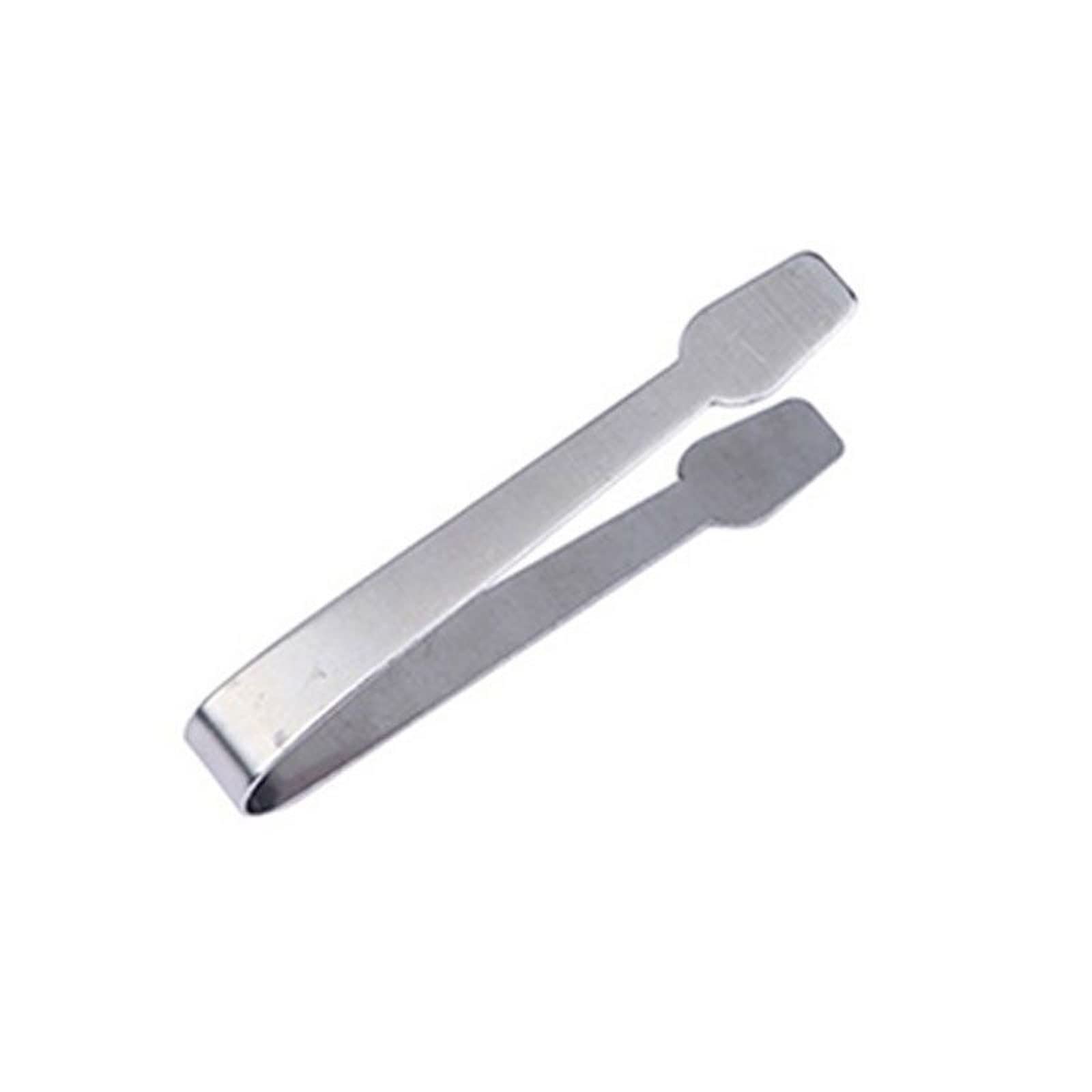 Zange Mini Eiswürfelzange Zuckerclip Edelstahl Eiszange Küchenwerkzeug Küchenzubehör