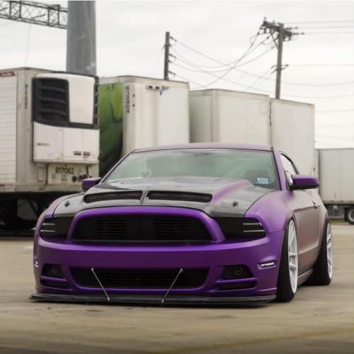 Image of WALLMATE Carbon & Matellic Wrap Sheet Roll Film Sticker Decal Waterproof Car Styling Wrap Auto Vehicle Accessories(12x100 Inch,Purple Metallic)