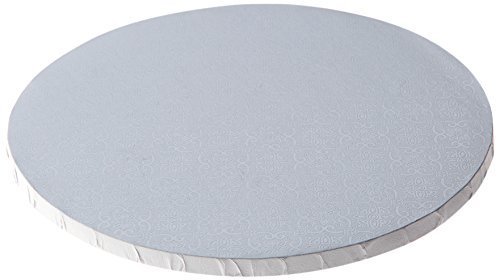 14" White Round Drum 1/2". 6 Count